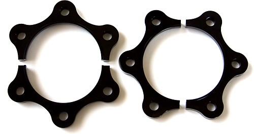 BLOX Honda S2000 Racing Half Shaft Spacers - Black (Recommended for vehicles lowered 1.25in or more) - GTR Auto