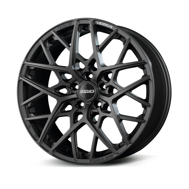 Versus VV25M 19X9.5 / +25 / 5x114.3 - Matte Super Dark Gunmetal