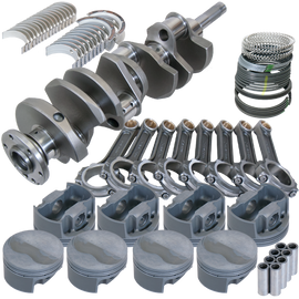 Eagle Ford FE 4.250in Crank 6.700in I-Beam Rods -7cc Flat Top 4.160in Pistons Rotating Assembly
