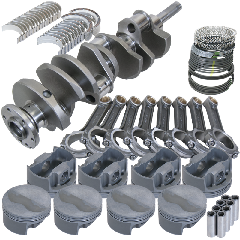 Eagle Ford FE 4.250in Crank 6.700in I-Beam Rods -7cc Flat Top 4.090in Pistons Rotating Assembly