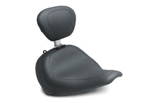 Load image into Gallery viewer, Mustang 18-21 Harley Fat Boy Wide Tripper Solo Seat w/Driver Backrest - Black