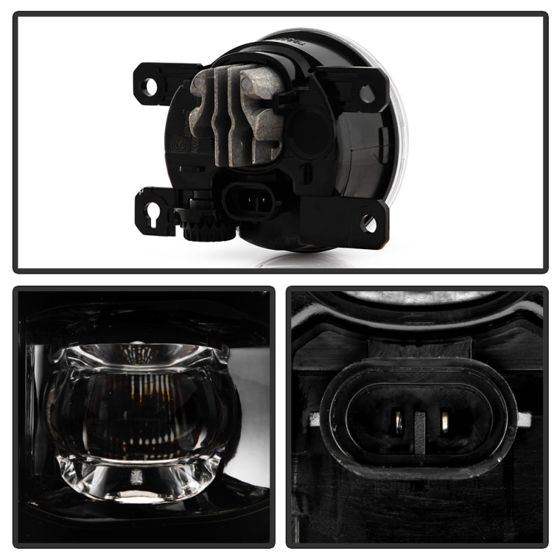 Spyder 21-23 Ford Bronco Base OEM Full LED Fog Lights - w/ Switch (FL-FB2021-LED-C)