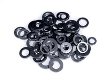 Load image into Gallery viewer, ARP M9 ID .812 OD Chamfer Black Washers (10 pack)