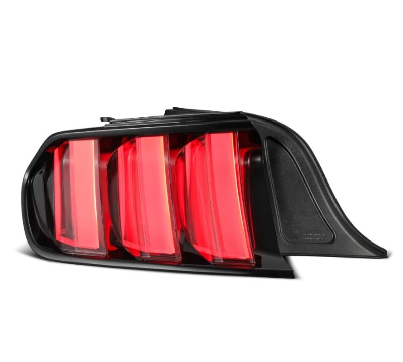 AlphaRex 15-23 Ford Mustang NOVA-Series Prismatic LED Tail Lights Black-Clear