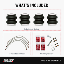 Load image into Gallery viewer, Air Lift 89-00 Lexus LS400 Coil to Air Upgrade Kit