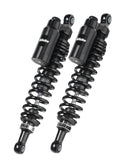 Bitubo WMT0 Twinshocks Adj.: Spring Preload, Reb., Comp., Length 329mm, Piggyback Tank Dark Edition
