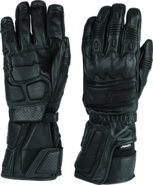 FIRSTGEAR Himalayan Long Gloves Black - Large