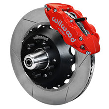 Load image into Gallery viewer, Wilwood 55-57 Chevy Bel Air Superlite 6R Kit, 5 x 4.50in/4.75in Hub - 14.00in Slotted Rotor - Red