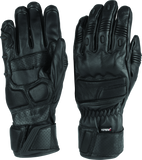 FIRSTGEAR Athena Short Gloves Black Womens - Medium