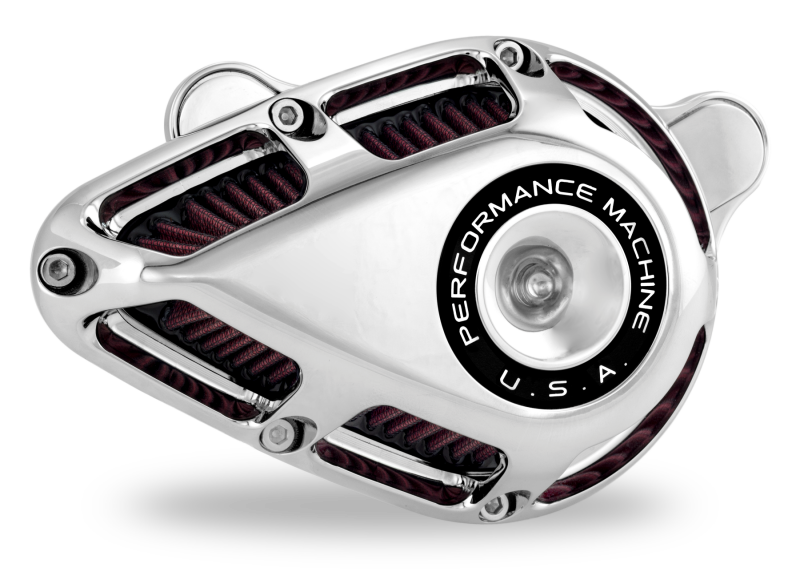 Performance Machine 23-Up CVO, 2024 Touring Jet Air Cleaner - Chrome