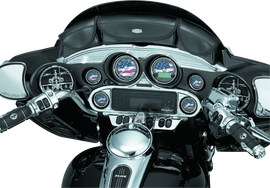 Kuryakyn Stereo Accent 96-13 FL Touring Models Chrome