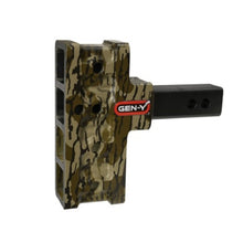 Load image into Gallery viewer, Gen-Y Mega Duty 2in Shank 5in Offset Drop 2K TW 16K Hitch w/GH-051 Dual-Ball/GH-032 - Mossy Oak