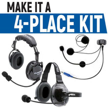 Load image into Gallery viewer, Rugged Radios Rear Seat Expansion Kit with Helmet Kits or Headsets Offroad Mono / Helmet Kit