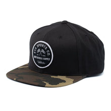 Load image into Gallery viewer, EVS Supply Cap Black/Camo - One Size