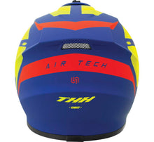 Load image into Gallery viewer, THH Helmets T710XR Airtech Blue/Yellow Youth - Small