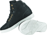 Speed and Strength Mad Dash Leather Shoes Black/White Womens Size - 8