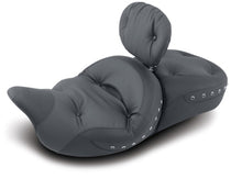 Load image into Gallery viewer, Mustang 08-21 Harley Electra Glide Std,Rd Glide,Rd King,Str Glide Touring 1PC Seat Blk Pearls- Black