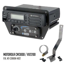 Load image into Gallery viewer, Rugged Radios Can-Am Commander Intercom and Radio Mount Kenwood TK7360