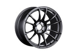 SSR GTX04 17x9 5x100 38mm Offset Dark Gunmetal Wheel