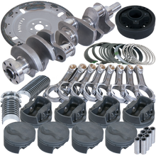 Load image into Gallery viewer, Eagle Ford 302 3.400in Crank 5.400in I-Beam Rods 4.000in Pistons 164 Tooth FP Balanced Assembly