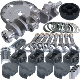 Eagle Ford 302 3.400in Crank 5.400in I-Beam Rods 4.000in Pistons 164 Tooth FP Balanced Assembly
