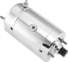 Load image into Gallery viewer, Twin Power 82-88 FLH FLT 74-86 FXE 74-E76 XLH Chrome Hitachi Starter Replaces H-D 31570-73