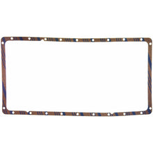 Load image into Gallery viewer, Fel-Pro Ford F-350 OS 34200 C Engine Oil Pan Gasket Set Blue Stripe cork-rubber
