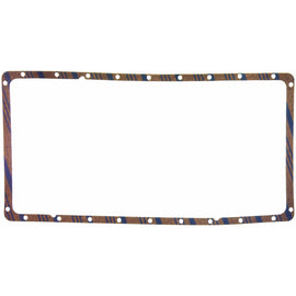 Fel-Pro Ford F-350 OS 34200 C Engine Oil Pan Gasket Set Blue Stripe cork-rubber