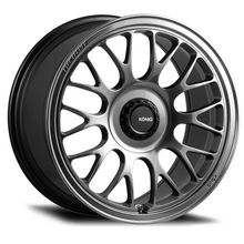 Load image into Gallery viewer, Konig MRK1 18X8.5 5X108 ET42 Hyper Carbon - Gloss Black Gear Cap/Logo/Cover Plate