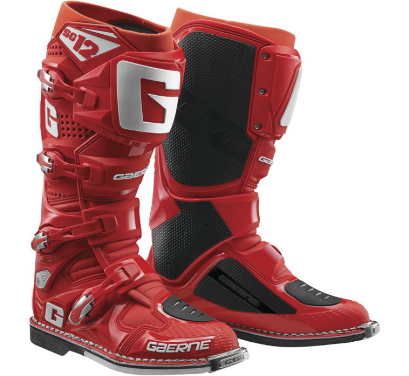 Gaerne SG12 Boot Solid Red Size - 10