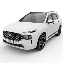 Load image into Gallery viewer, EGR 4pc Matte Black In-Channel Window Visors 19-23 Hyundai Santa Fe