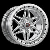 Weld S81 17x10 / 6x5.5 BP / 6.2in. BS (-18mm Offset) Polished Wheel 3.54 ID (Low Pad) - SBL