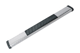 Dee Zee Universal Tubes - 6In Oval - Brite Tread Aluminum (ExtCab)