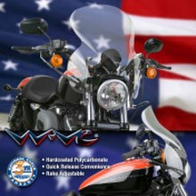 Load image into Gallery viewer, National Cycle 88-21 Harley Davidson XL Sportster Wave Windshield-Dark Tint