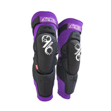 Load image into Gallery viewer, EVS Slayco96 Knee Guard Pair Purple/Black - Large/XL