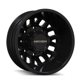Mayhem Cogent Dually 8107D 17x6.5 8x200 BP -142mm Offset 142mm Bore Gloss Black