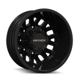 Mayhem 8107D Cogent Dually 17x6.5 / 8x210 BP / -142mm Offset / 154.2mm Hub Gloss Black Wheel
