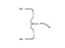Load image into Gallery viewer, aFe Takeda 20-21 Kia Forte GT 1.6L (t) 3in to 2.5in SS Axle-Back Exhaust System w/ Polished Tips