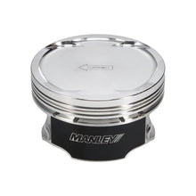 Load image into Gallery viewer, Manley 03-07 Nissan 350Z/Maxima 81.4mm Stroker 96.00mm +.5mm Bore 8.5:1 Dish Piston Set w/ Rings