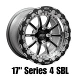 Belak 17x10.5 / 8.25in BS / 5x120 BP / Low Pad / Series 4 Wheel - Non-Beadlock