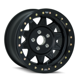 Dirty Life 9302 Roadkill 17x9/5x127 BP/-38mm Offset/71.5mm Hub Matte Black Wheel - Beadlock