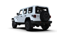 Load image into Gallery viewer, Rally Armor 2018+ Jeep Wrangler Rubicon JL Black UR Mud Flap w/ Metallic Black Logo