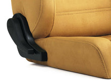 Load image into Gallery viewer, Bride Cusco Euroster II Cruz Armrest Option Black Fireproof Material Seat
