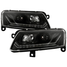 Load image into Gallery viewer, Spyder 05-08 Audi A6 Projector Headlights - (PRO-YD-ADA605V3-SEQ-BK)
