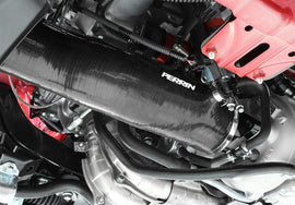 PERRIN 15-21 Subaru WRX / 14-18 Forester XT Turbo Inlet Hose 3in. w/ Turbo Adapter Flange - Black - GTR Auto
