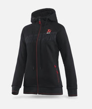 Load image into Gallery viewer, Akrapovic Womens Corpo Zip Hoodie Black - Medium