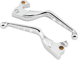Bikers Choice 14-22 XL Chrome O Series 4 Hole Lever Set