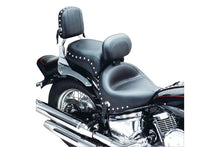Load image into Gallery viewer, Mustang Yamaha Sissy Bar Pad (7.5 inch x 9 inch) w/Studs- Black