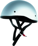 Skid Lids Original Helmet Chrome - Medium