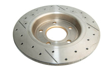 Load image into Gallery viewer, DBA 04-05 Mazda 3 2.3L / 06+ MazdaSpeed3 Rear Drilled &amp; Slotted Street Series Rotor